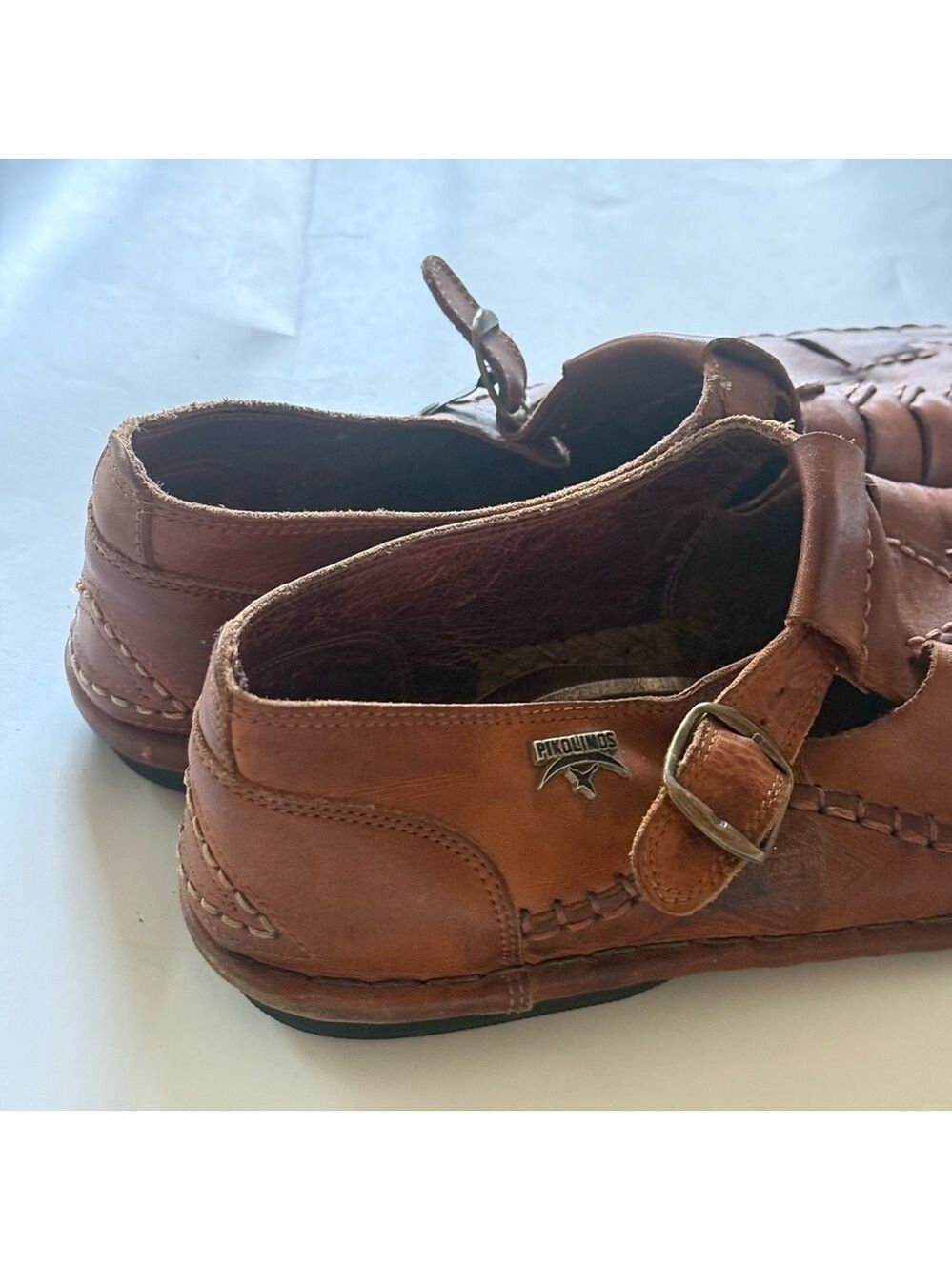 Pikolinos Men’s Fisherman Sandals Size 8.5 EU 41/42) Leather Casual Comfort - Picture 6 of 13